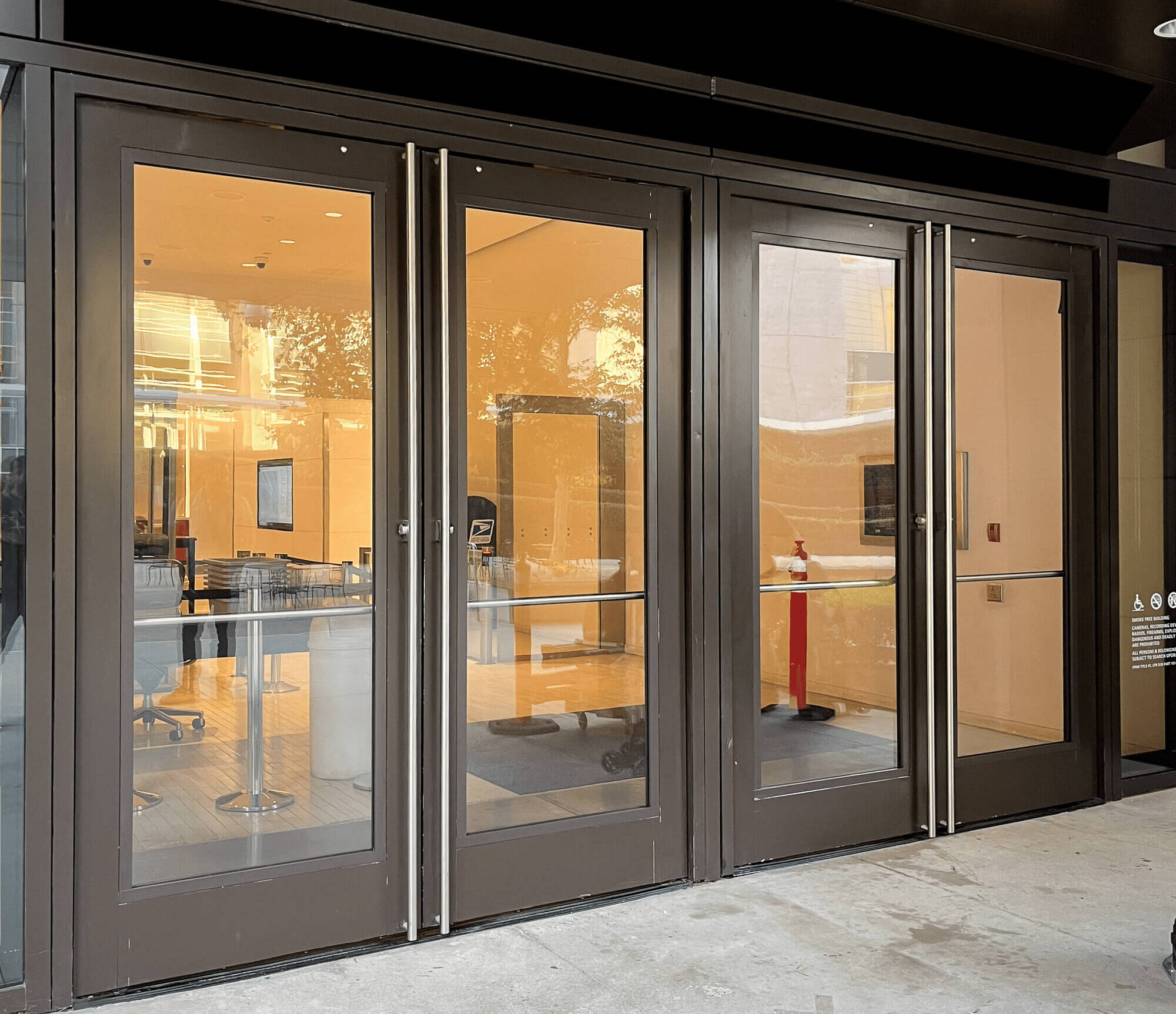 courthouse security glass doors | California Security Glass